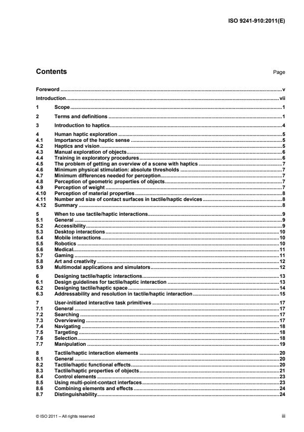 ISO 9241-910:2011 - Ergonomics of human-system interaction