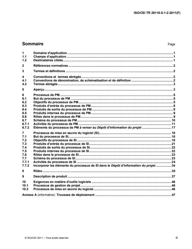 ISO/IEC TR 29110-5-1-2:2011 - Ingénierie du logiciel -- Profils de cycle de vie pour tres petits organismes (TPO)