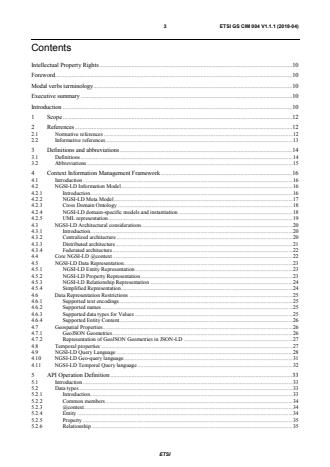 ETSI GS CIM 004 V1.1.1 (2018-04) - Context Information Management (CIM); Application Programming Interface (API)
