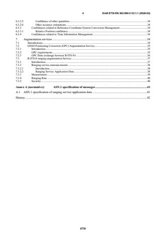 SIST EN 302 890-2 V2.1.1:2020 ETSI EN 302 890-2 V2.1.1 (2020-03) - Intelligent Transport Systems (ITS); Facilities Layer function; Part 2: Position and Time management (PoTi); Release 2 - Page 4 preview
