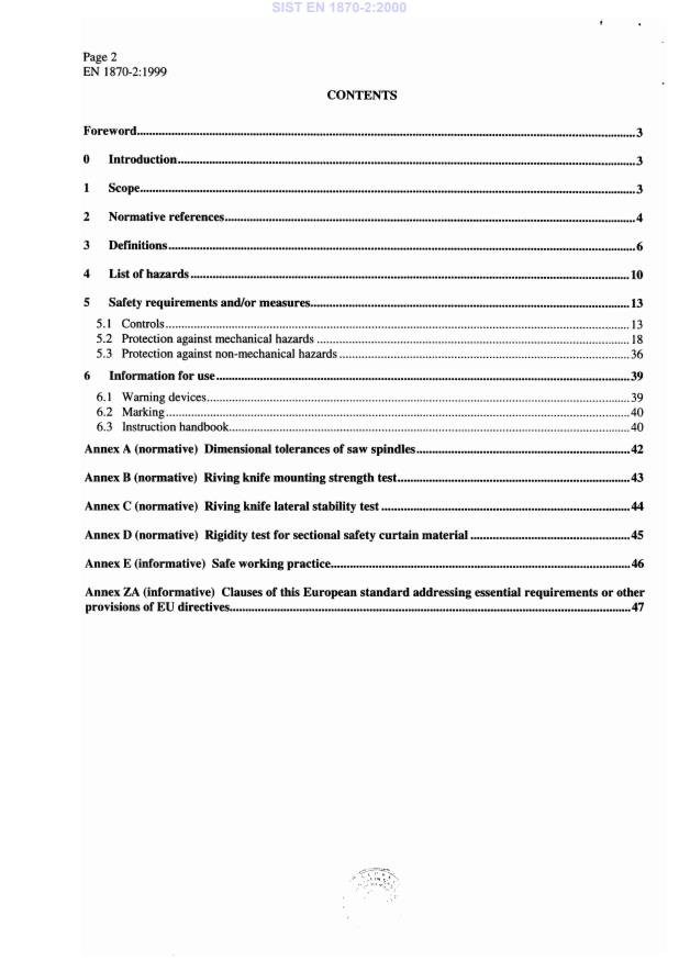 EN 1870-2:1999 EN 1870-2:2000 - Page 4 preview