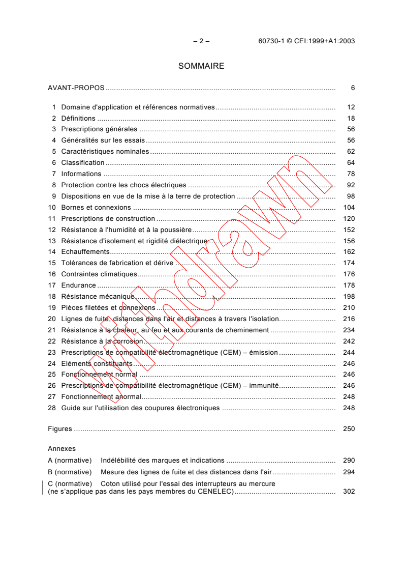 IEC 60730-1:1999 IEC 60730-1:1999+AMD1:2003 CSV - Automatic electrical controls for household and similar use - Part 1: General requirements
Released:8/28/2003
Isbn:2831870992 - Page 4 preview