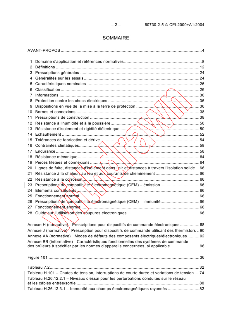 IEC 60730-2-5:2000 IEC 60730-2-5:2000+AMD1:2004 CSV - Automatic electrical controls for household and similar use - Part 2-5: Particular requirements for automatic electrical burner control systems
Released:9/28/2004
Isbn:2831876362 - Page 4 preview