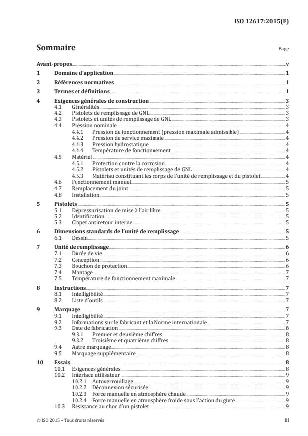 ISO 12617:2015 - Véhicules routiers -- Connecteur de remplissage de gaz naturel liquéfié (GNL) -- Connecteur a 3,1 MPa
