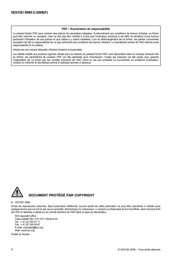 SIST ISO/IEC 9995-2:2010 ISO/IEC 9995-2:2009 - Technologies de l'information -- Disposition des claviers conçus pour la bureautique - Page 2 preview