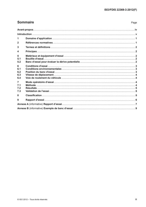 ISO/FDIS 22369-3 - Matériel de protection des cultures -- Classification de la dérive des matériels de pulvérisation