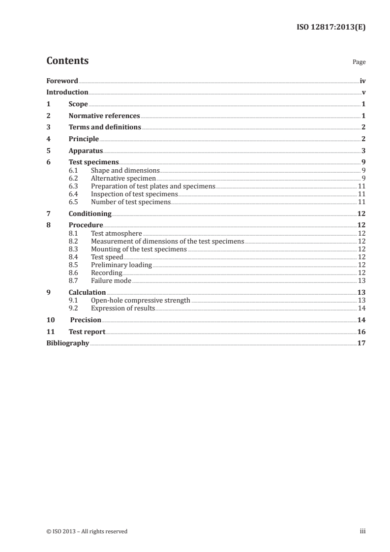 ISO 12817:2013 - Fibre-reinforced plastic composites — Determination of open-hole compression strength
Released:3/5/2013