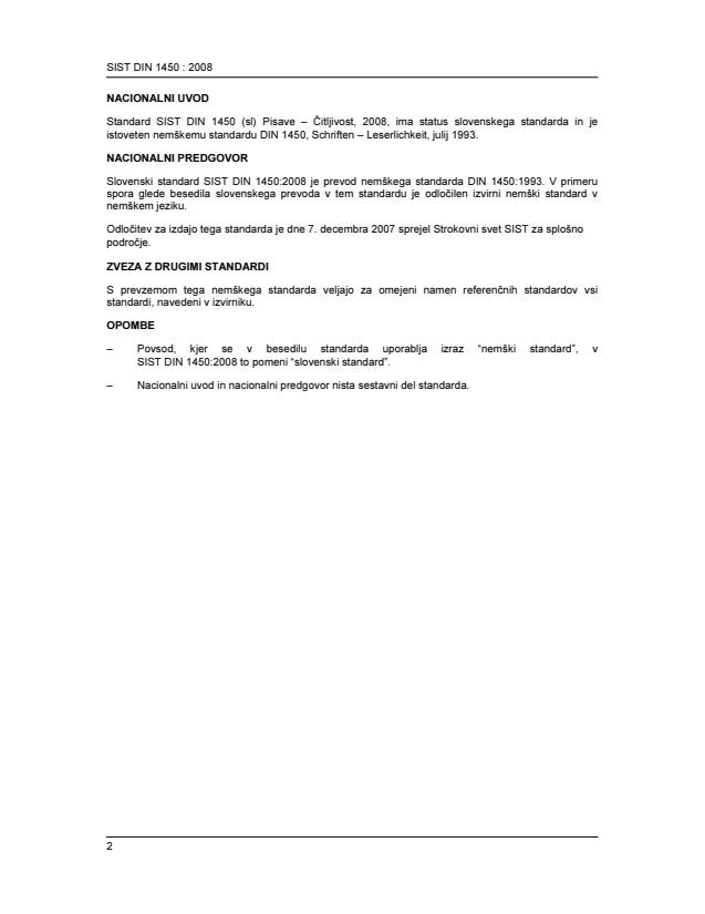 SIST DIN 1450:2008 SIST DIN 1450:2008 - Page 2 preview