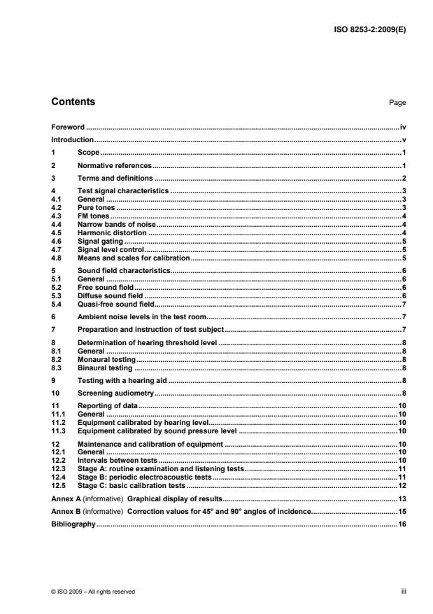 ISO 8253-2:2009 - Acoustics -- Audiometric test methods