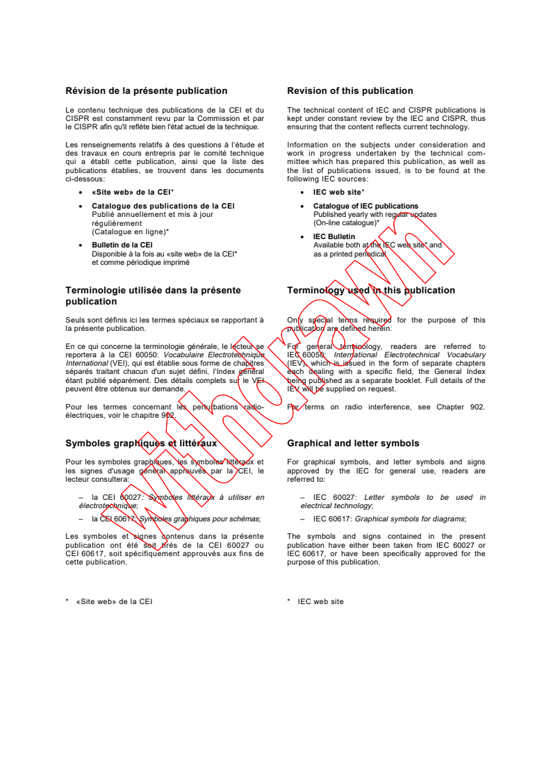 CISPR 14-1:2000 CISPR 14-1:2000 - Electromagnetic compatibility - Requirements for household appliances , electric tools and similar apparatus - Part 1: Emission
Released:3/30/2000
Isbn:2831851904 - Page 2 preview