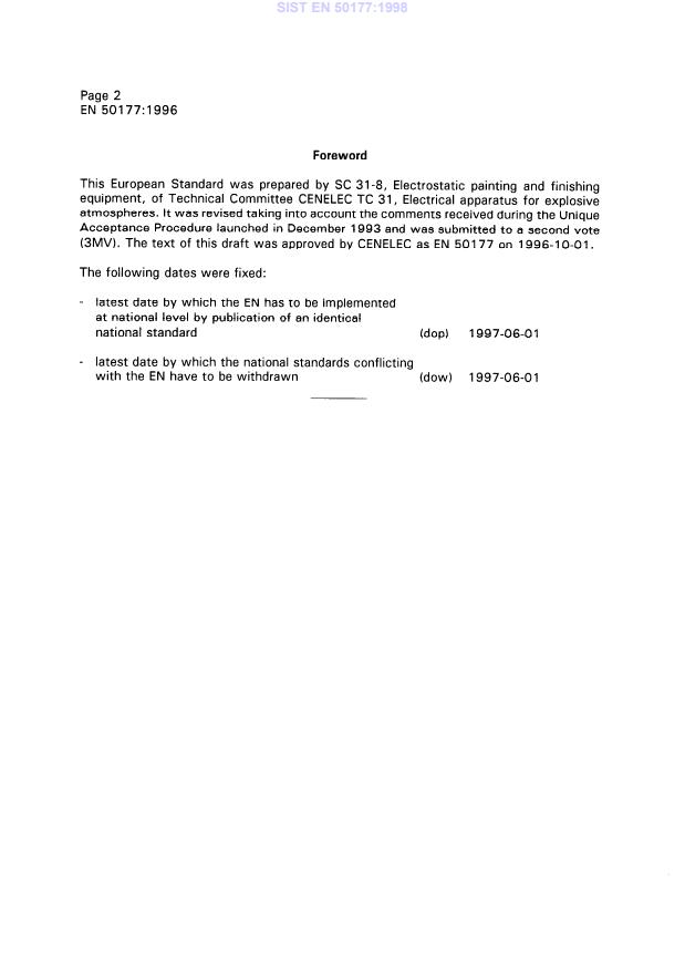 EN 50177:1996 EN 50177:1998 - Page 4 preview