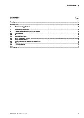 ISO 12913-1:2014 - Acoustique -- Paysage sonore