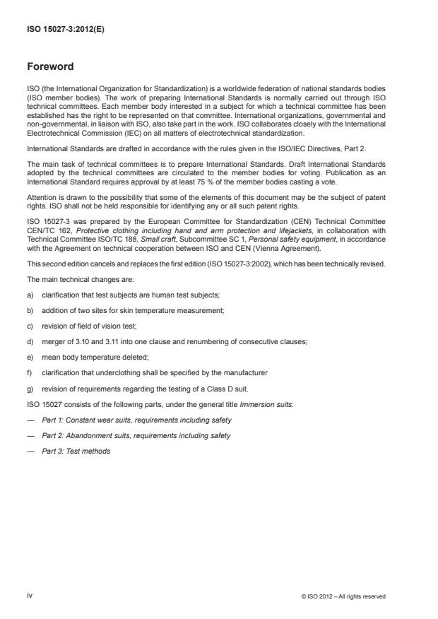 ISO 15027-3:2012 ISO 15027-3:2012 - Immersion suits - Page 4 preview