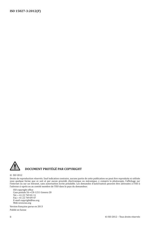 ISO 15027-3:2012 ISO 15027-3:2012 - Combinaisons de protection thermique en cas d'immersion - Page 2 preview