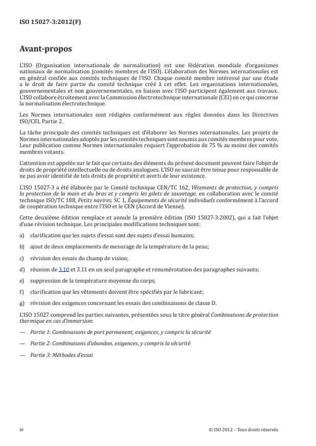 ISO 15027-3:2012 ISO 15027-3:2012 - Combinaisons de protection thermique en cas d'immersion - Page 4 preview