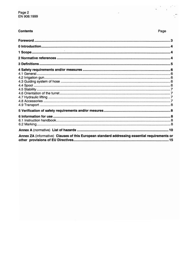 EN 908:1999 EN 908:1999 - Page 4 preview
