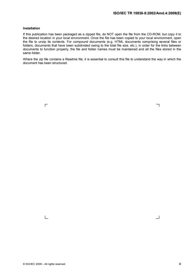 ISO/IEC TR 15938-8:2002/Amd 4:2009 - Extraction of audio features from compressed formats