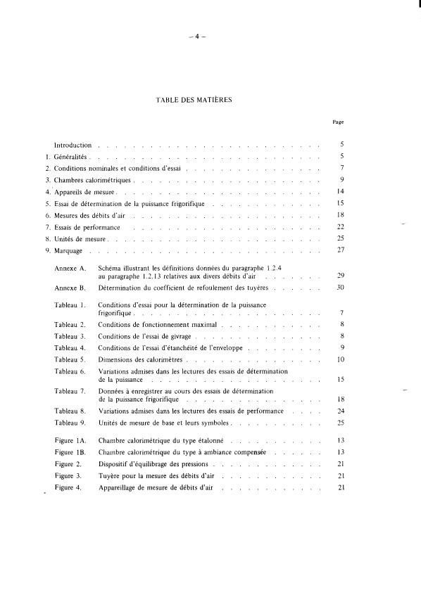 ISO/R 859:1968 ISO/R 859:1968 - Essais et détermination des caractéristiques des conditionneurs d'air de piece monoblocs - Page 4 preview
