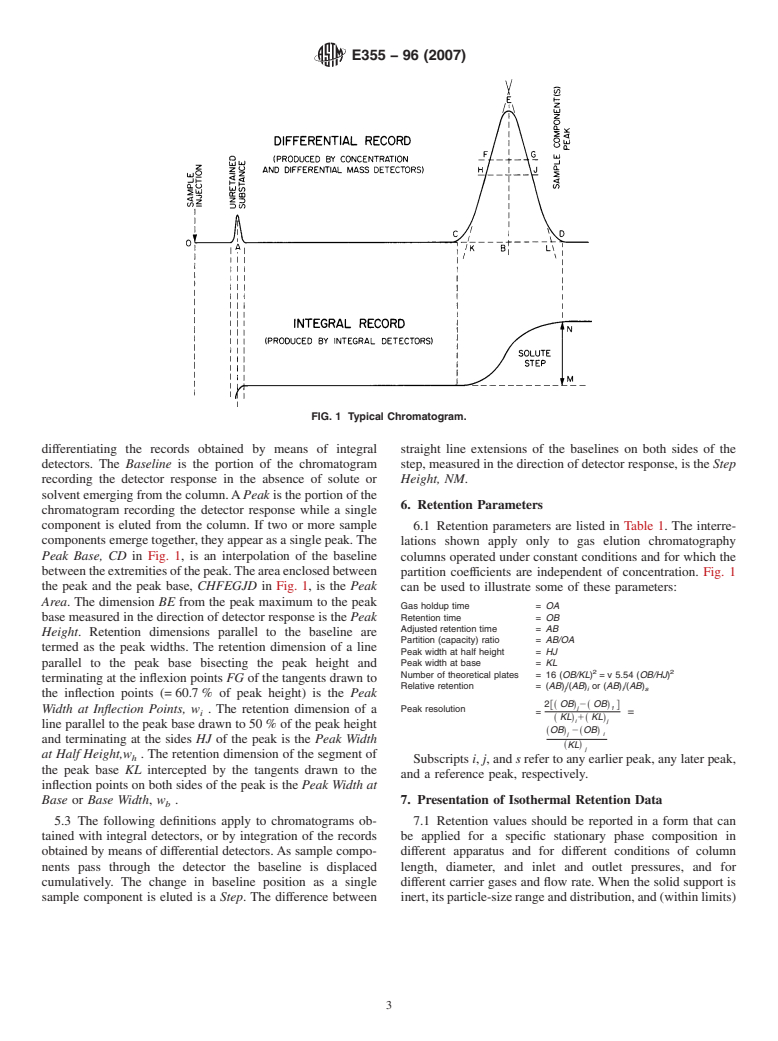 ASTM E355-96(2007) - Standard Practice for Gas Chromatography Terms and Relationships