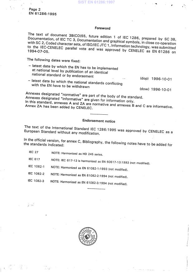 EN 61286:1995 EN 61286:1997 - Page 4 preview