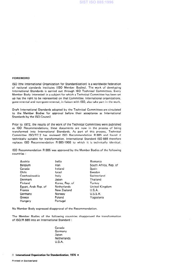 ISO 885:1976 ISO 885;1996 - Page 4 preview