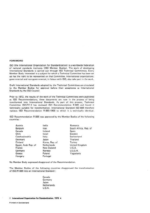 ISO 885:1976 ISO 885:1976 - General purpose bolts and screws -- Metric series -- Radii under the head - Page 2 preview