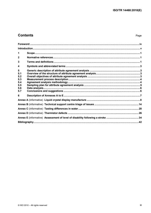 ISO/TR 14468:2010 - Selected illustrations of attribute agreement analysis