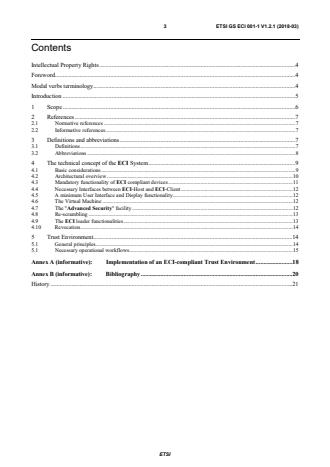 ETSI GS ECI 001-1 V1.2.1 (2018-03) - Embedded Common Interface (ECI) for exchangeable CA/DRM solutions; Part 1: Architecture, Definitions and Overview