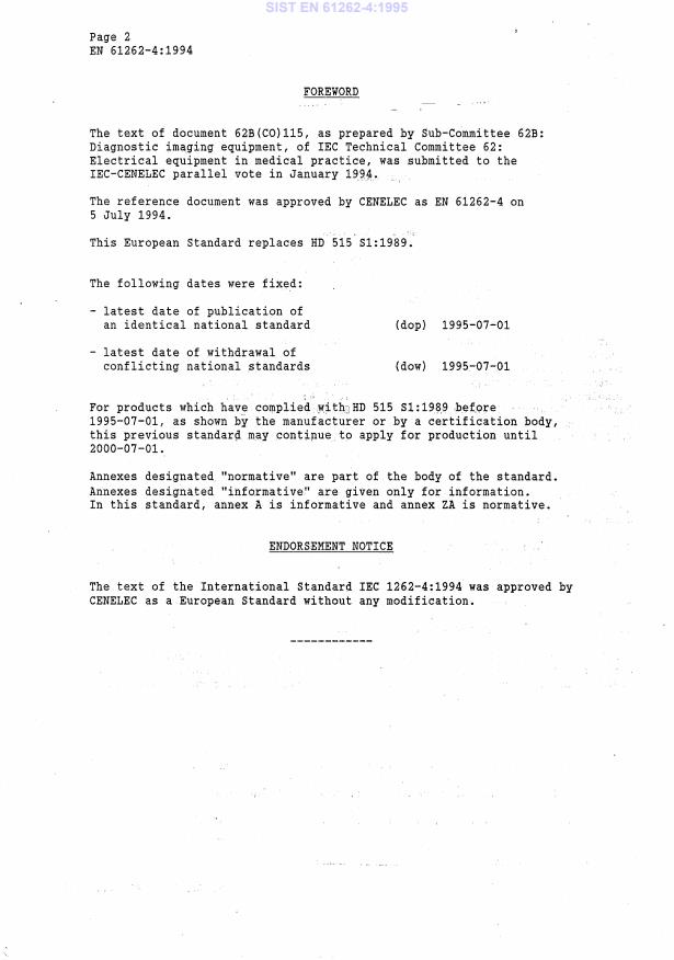 EN 61262-4:1994 EN 61262-4:1995 - Page 4 preview