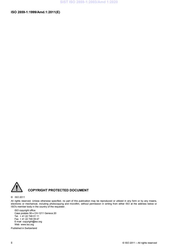 SIST ISO 2859-1:2003/Amd 1:2020 SIST ISO 2859-1:2003/Amd 1:2020 - Page 4 preview