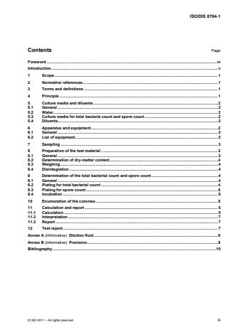 ISO 8784-1:2014 - Pulp, paper and board -- Microbiological examination