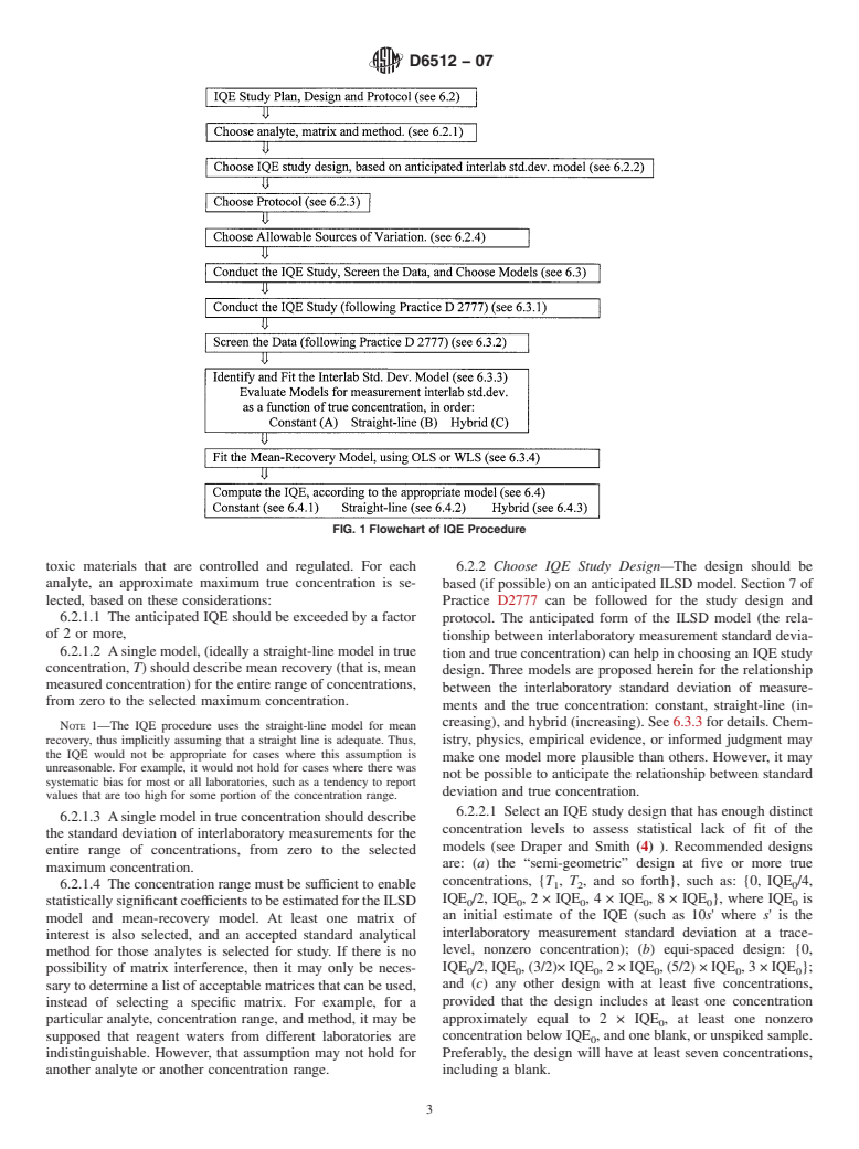 ASTM D6512-07 - Standard Practice for Interlaboratory Quantitation Estimate