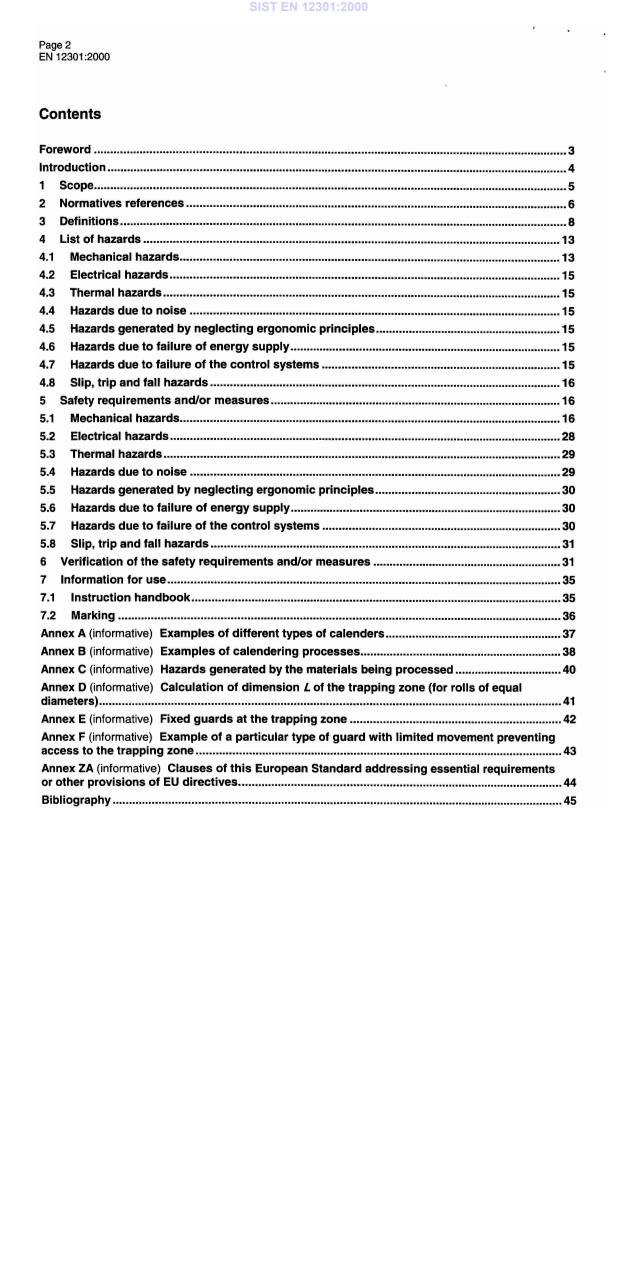 EN 12301:2000 EN 12301:2000 - Page 4 preview