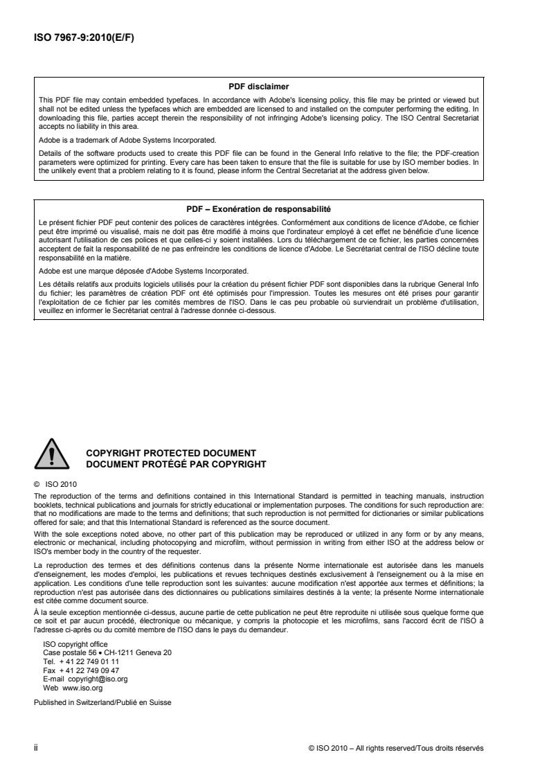 ISO 7967-9:2010 ISO 7967-9:2010 - Page 2 preview