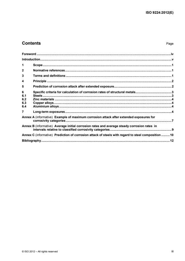 ISO 9224:2012 - Corrosion of metals and alloys -- Corrosivity of atmospheres -- Guiding values for the corrosivity categories