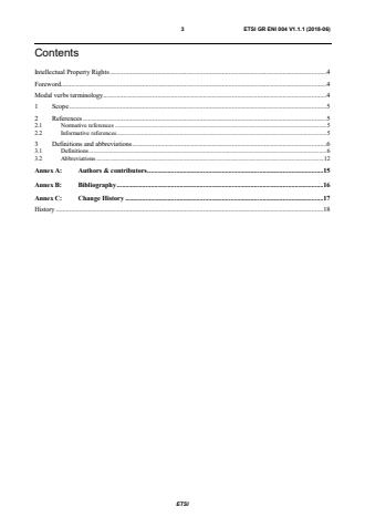 ETSI GR ENI 004 V1.1.1 (2018-06) - Experiential Networked Intelligence (ENI); Terminology for Main Concepts in ENI