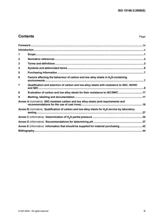 ISO 15156-2:2009 - Petroleum and natural gas industries -- Materials for use in H2S-containing environments in oil and gas production