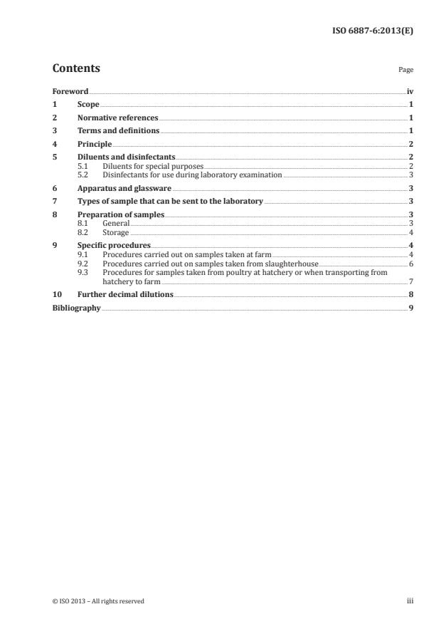 ISO 6887-6:2013 - Microbiology of food and animal feed -- Preparation of test samples, initial suspension and decimal dilutions for microbiological examination