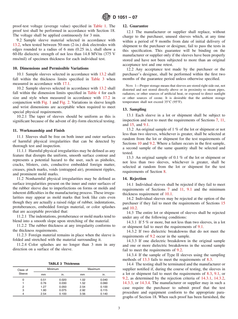 ASTM D1051-07 - Standard Specification for Rubber Insulating Sleeves