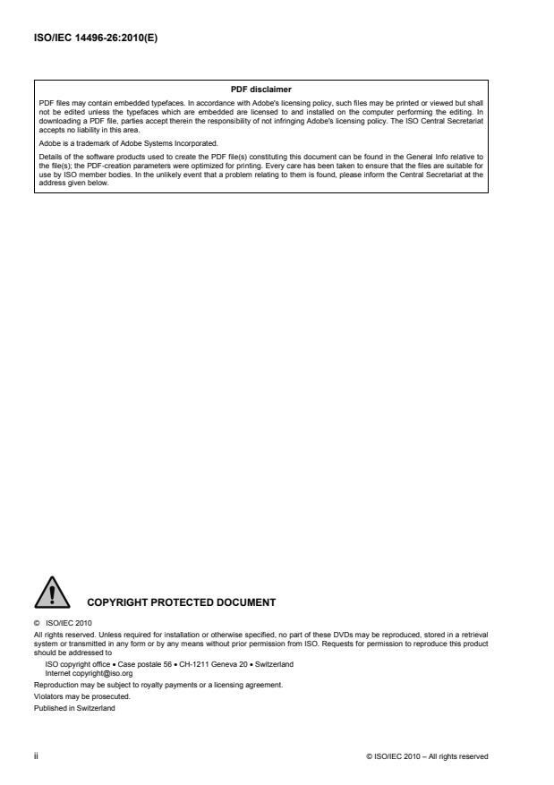 ISO/IEC 14496-26:2010 ISO/IEC 14496-26:2010 - Information technology -- Coding of audio-visual objects - Page 2 preview