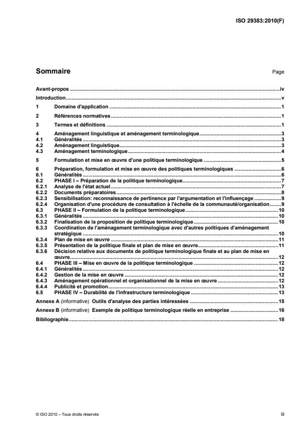 ISO 29383:2010 - Politiques terminologiques -- Élaboration et mise en oeuvre