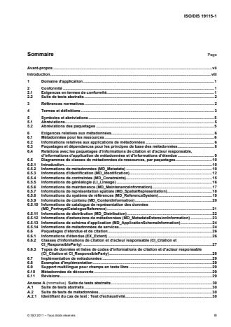 ISO 19115-1:2014 - Information géographique -- Métadonnées