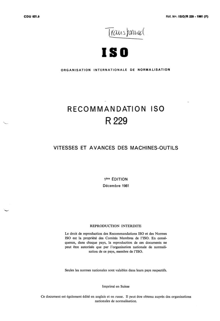 iso-r-229-1961-title-missing-legacy-paper-document