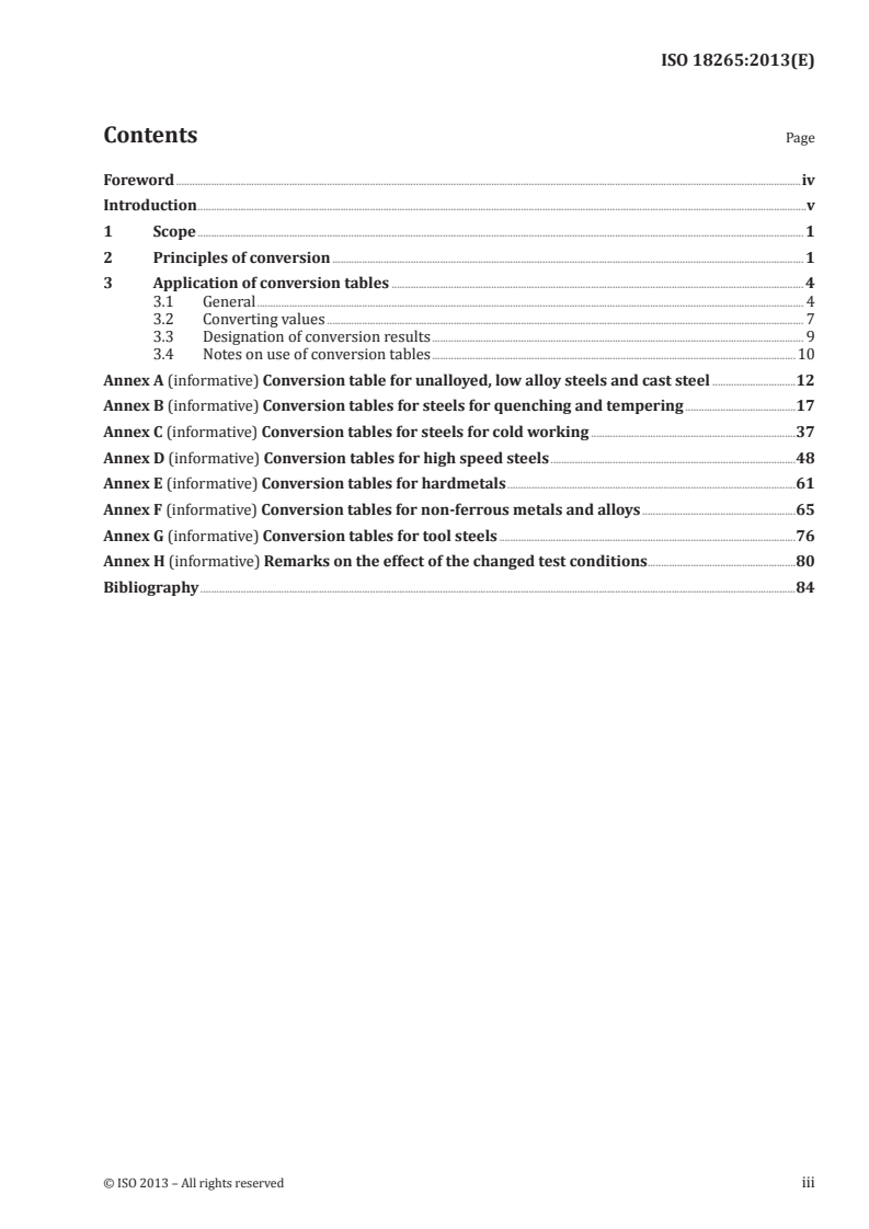 ISO 18265:2013 - Metallic materials — Conversion of hardness values
Released:9/19/2013