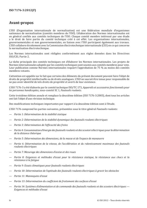 ISO 7176-3:2012 ISO 7176-3:2012 - Fauteuils roulants - Page 4 preview