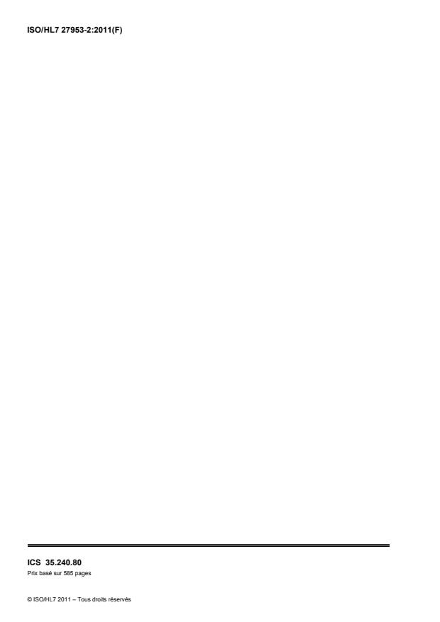 ISO/HL7 27953-2:2011 ISO/HL7 27953-2:2011 - Informatique de santé -- Rapports de sécurité de cas individuel (ICSRs) en pharmacovigilance - Page 4 preview