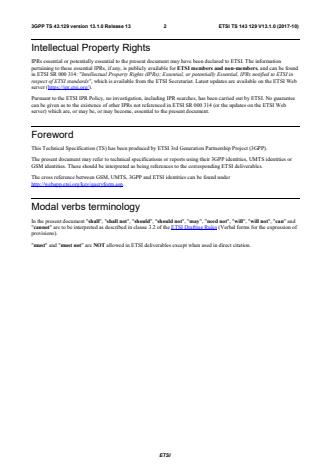 ETSI TS 143 129 V13.1.0 (2017-10) - Digital cellular telecommunications system (Phase 2+) (GSM); Packet-switched handover for GERAN A/Gb mode; Stage 2 (3GPP TS 43.129 version 13.1.0 Release 13)