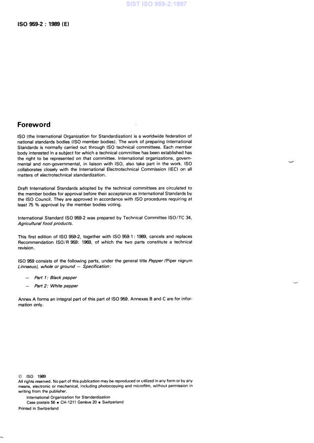 ISO 959-2:1989 ISO 959-2:1997 - Page 4 preview