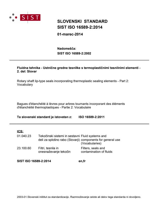 SIST ISO 16589-2:2014