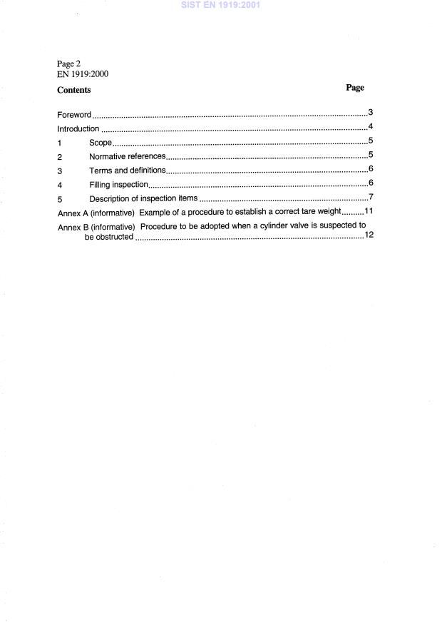 EN 1919:2000 EN 1919:2001 - Page 4 preview
